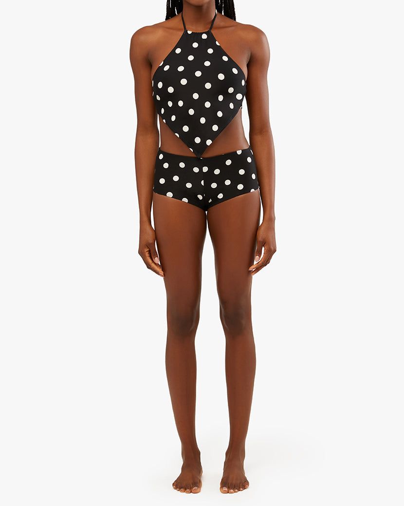 Bandana Oversized Polka Dot Halter Bikini Top sold by WeWoreWhat product image thumbnail 6