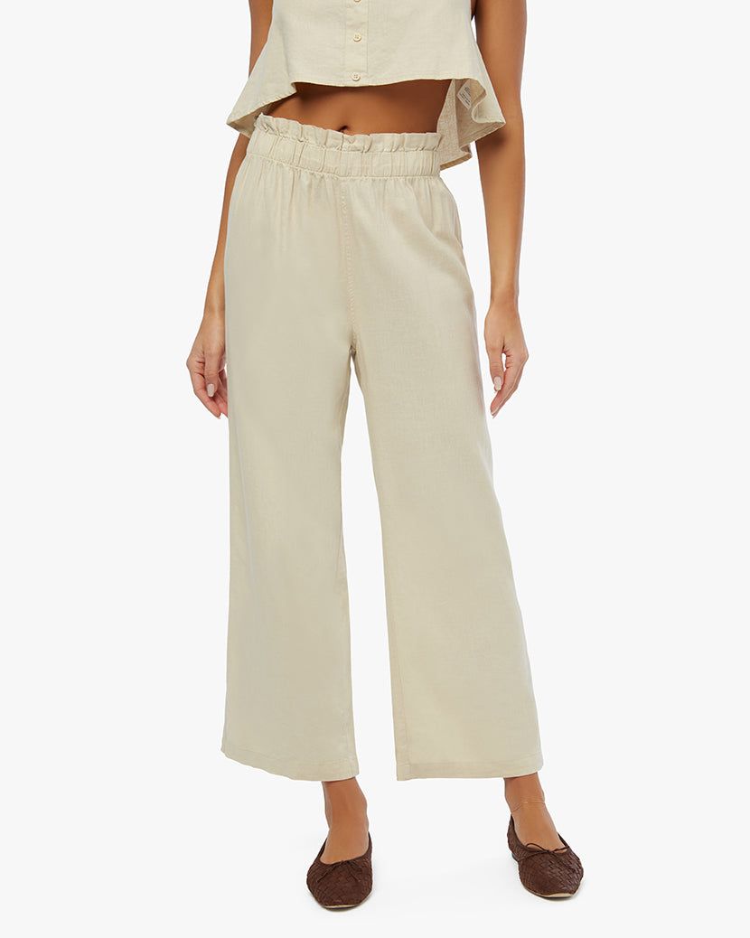 Paperbag Linen Pant sold by WeWoreWhat