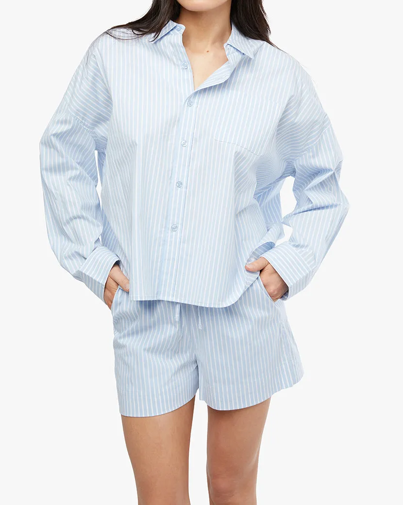 Cropped Button Front Shirt sold by WeWoreWhat