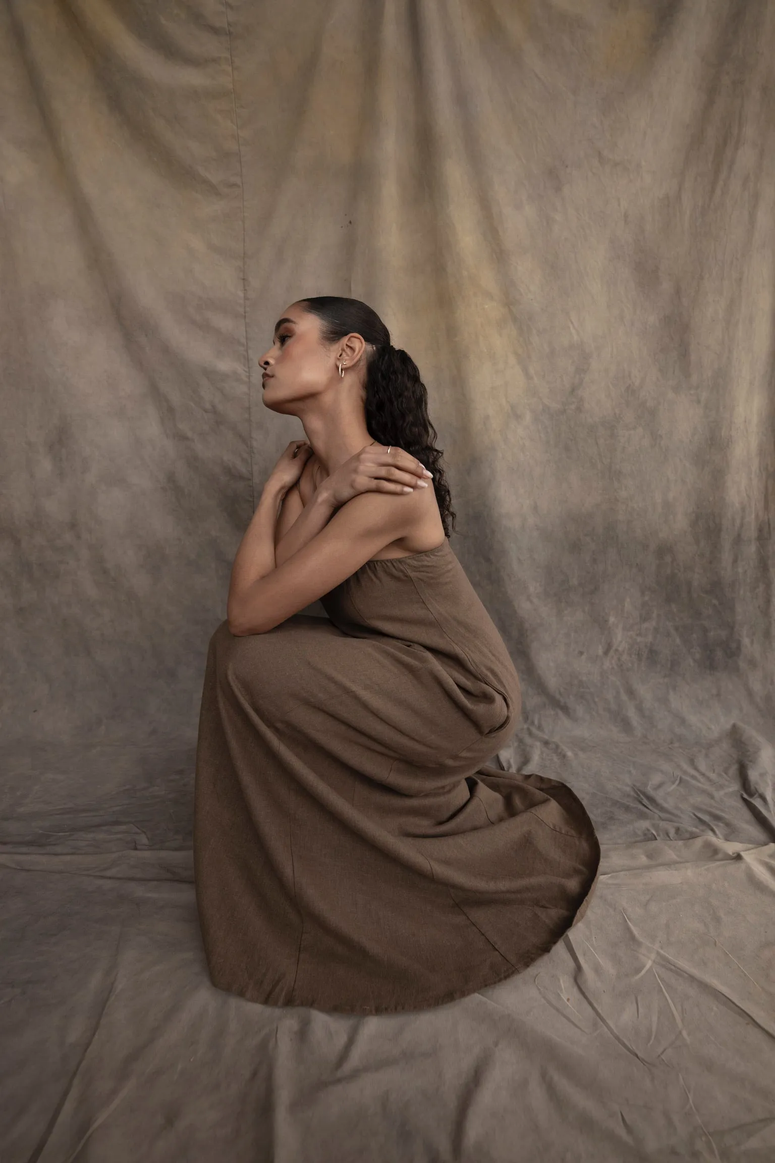 A-line Strapless Midi Dress sold by WeWoreWhat product image thumbnail 3
