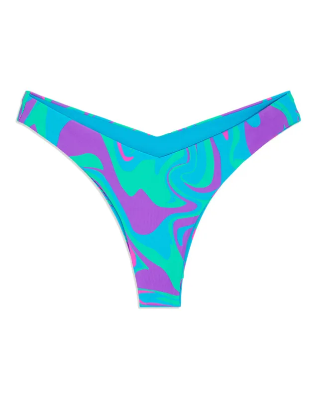 Delilah Paradise Marble Bikini Bottom made by WeWoreWhat