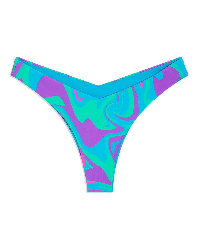 Delilah Paradise Marble Bikini Bottom sold by WeWoreWhat