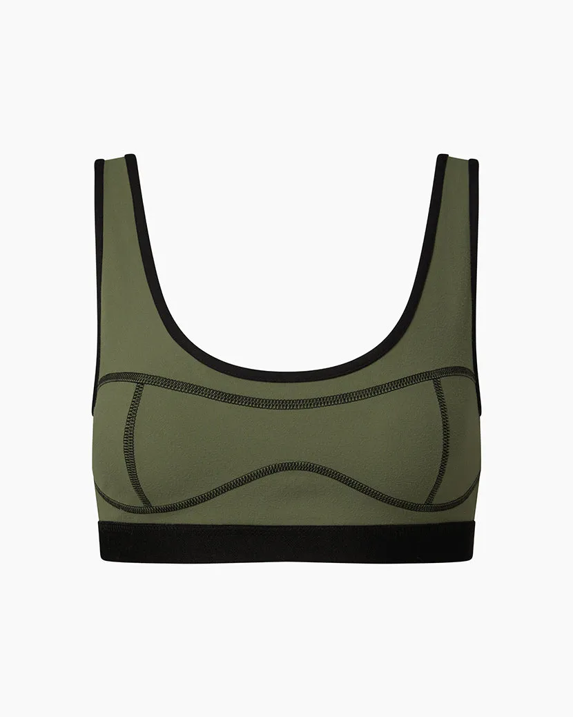 Scoop Neck Silhouette Bra sold by WeWoreWhat product image thumbnail 2