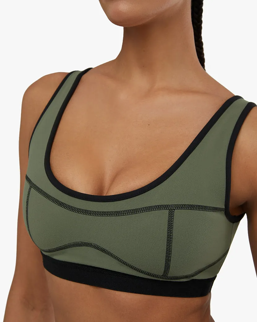 Scoop Neck Silhouette Bra sold by WeWoreWhat product image thumbnail 4