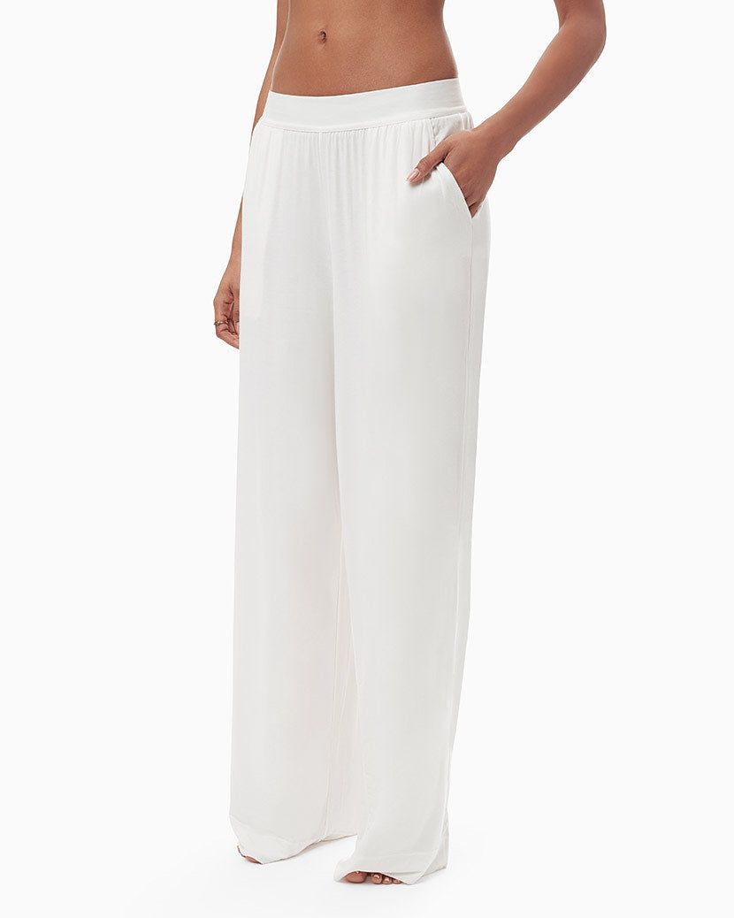 Wide Leg Jersey Pant sold by WeWoreWhat