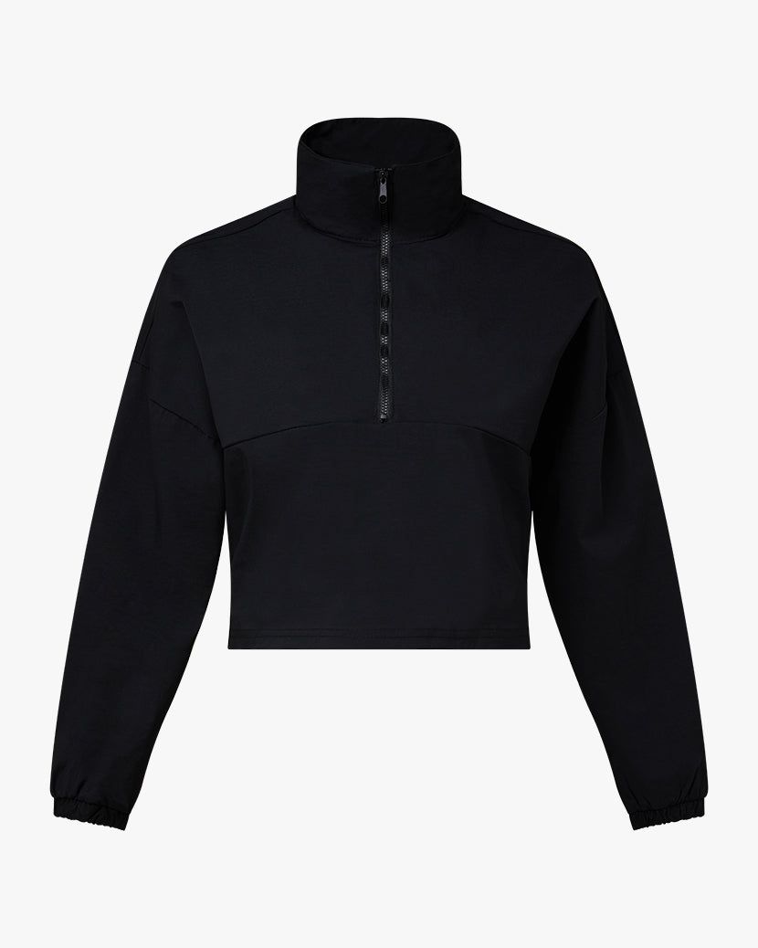 Cropped Nylon Quarter Zip sold by WeWoreWhat product image thumbnail 2