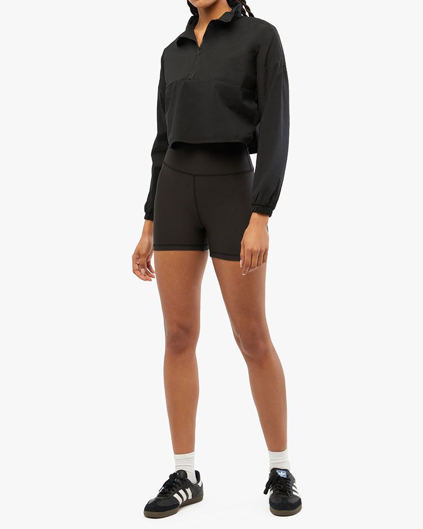 Cropped Nylon Quarter Zip sold by WeWoreWhat product image thumbnail 3