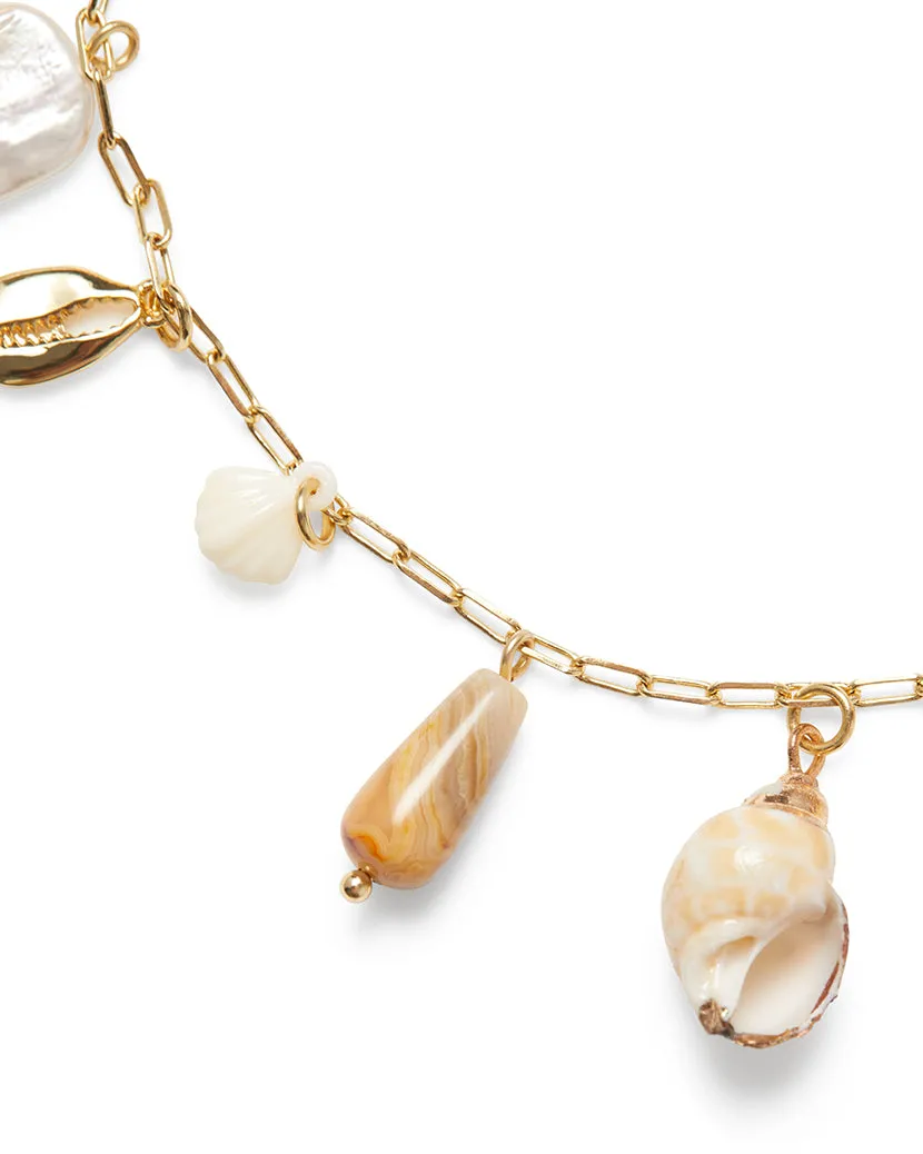 Shell Charm Anklet sold by WeWoreWhat product image thumbnail 2