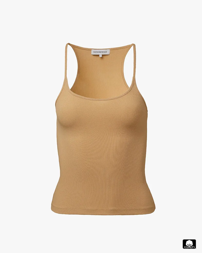 Scooped Rib Tank Top sold by WeWoreWhat product image thumbnail 2