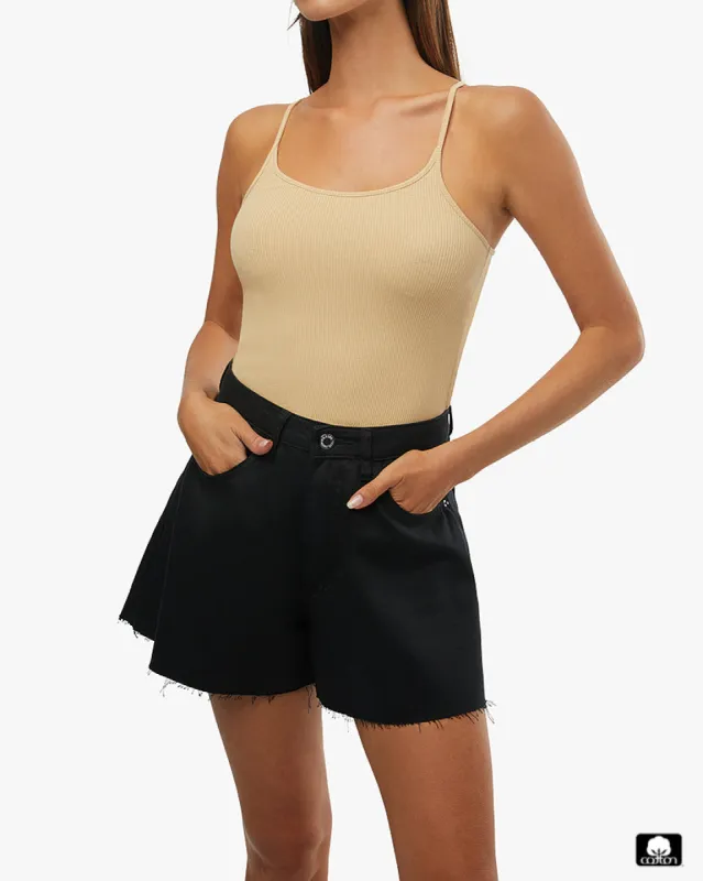 Scooped Rib Tank Top sold by WeWoreWhat