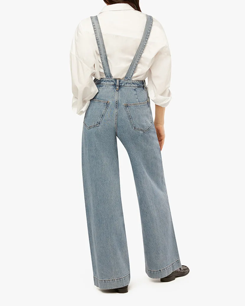 Wide Leg Denim Overall sold by WeWoreWhat product image thumbnail 5