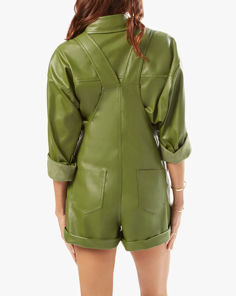 Vegan Leather Overshirt sold by WeWoreWhat product image thumbnail 3