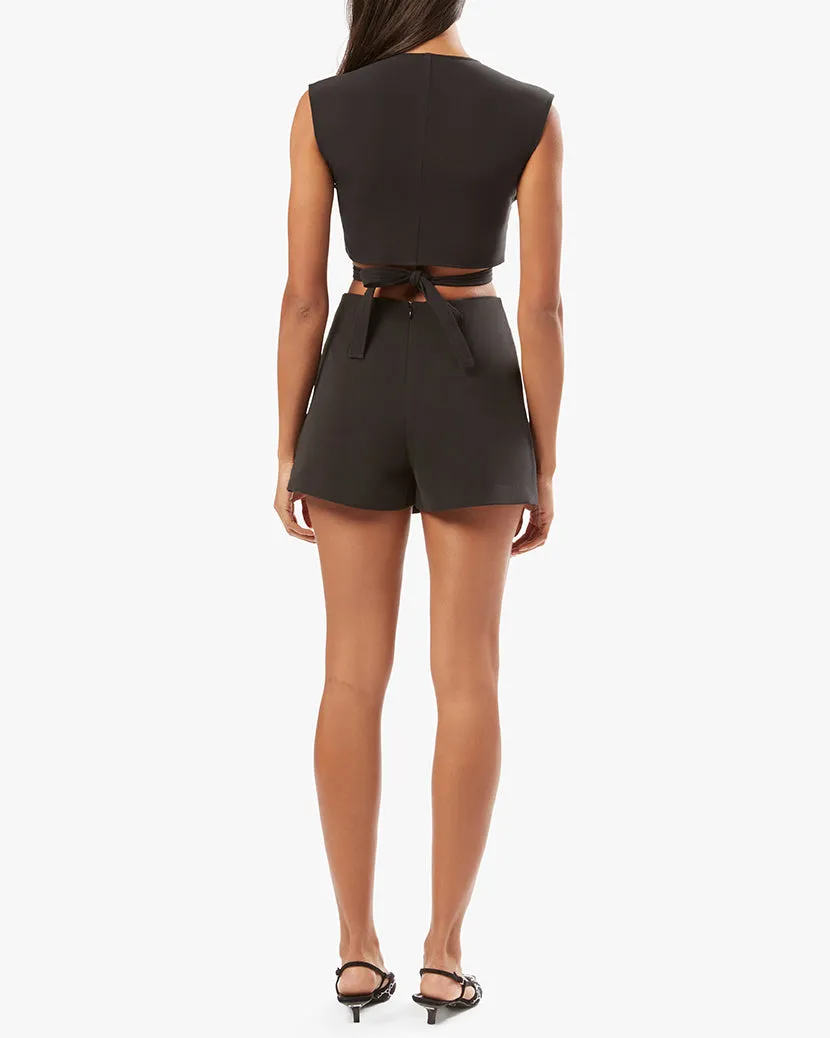 Tie Back Suiting Wrap Top sold by WeWoreWhat product image thumbnail 5