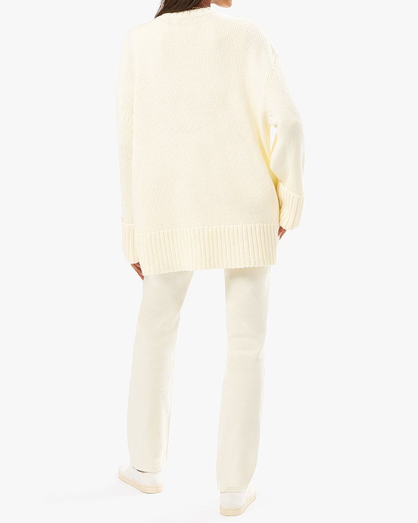 Oversized Crew Neck Sweater sold by WeWoreWhat product image thumbnail 6