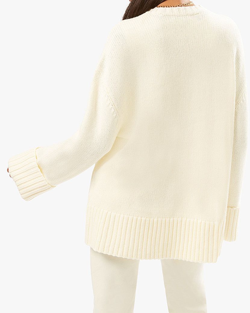 Oversized Crew Neck Sweater sold by WeWoreWhat product image thumbnail 4