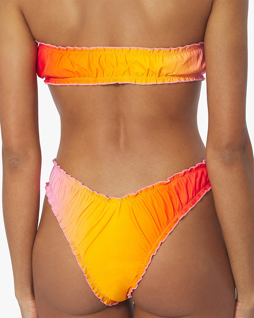 Scrunchie Gradient Bandeau Bikini Top sold by WeWoreWhat product image thumbnail 5