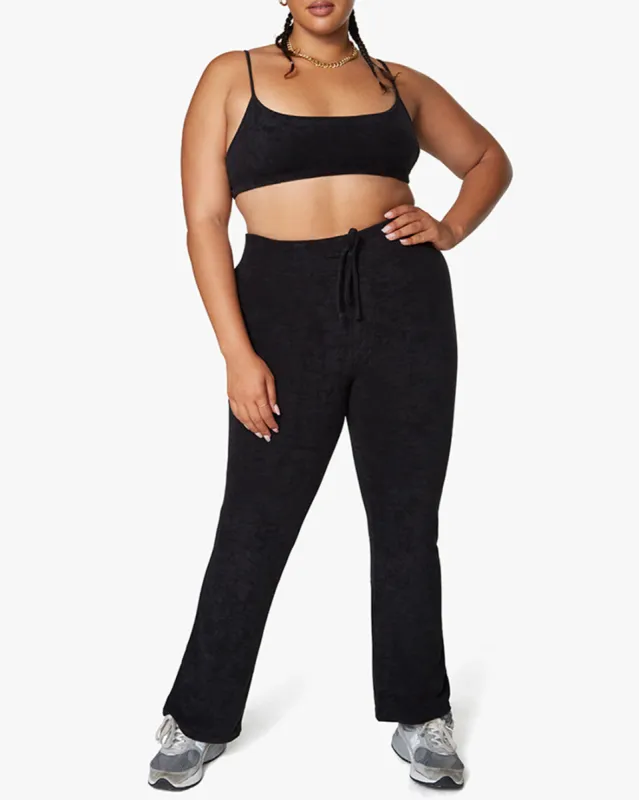 Towel Terry Kick Flare Pant sold by WeWoreWhat