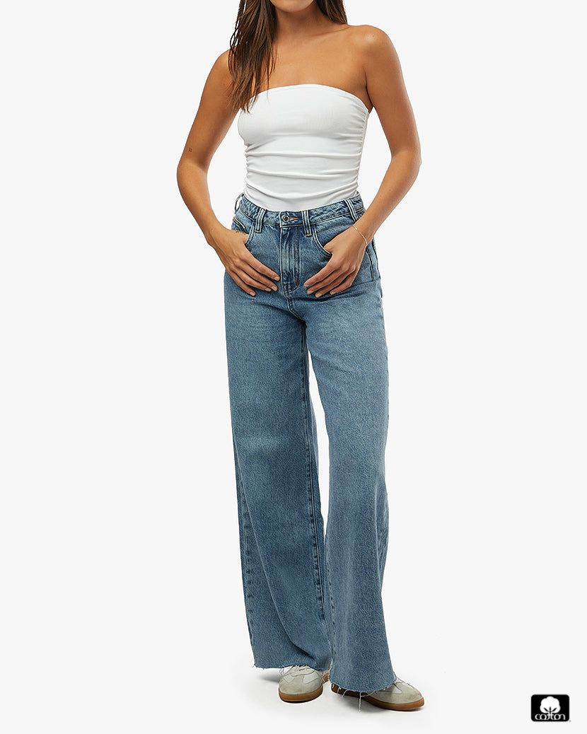 Ruched Strapless Bodysuit sold by WeWoreWhat product image thumbnail 3