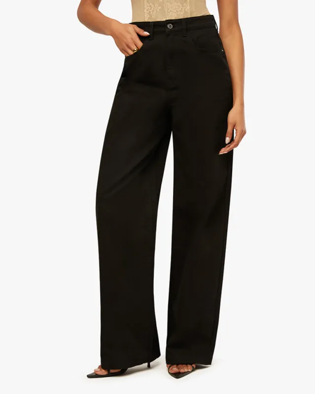 Wide Leg Denim Pant sold by WeWoreWhat