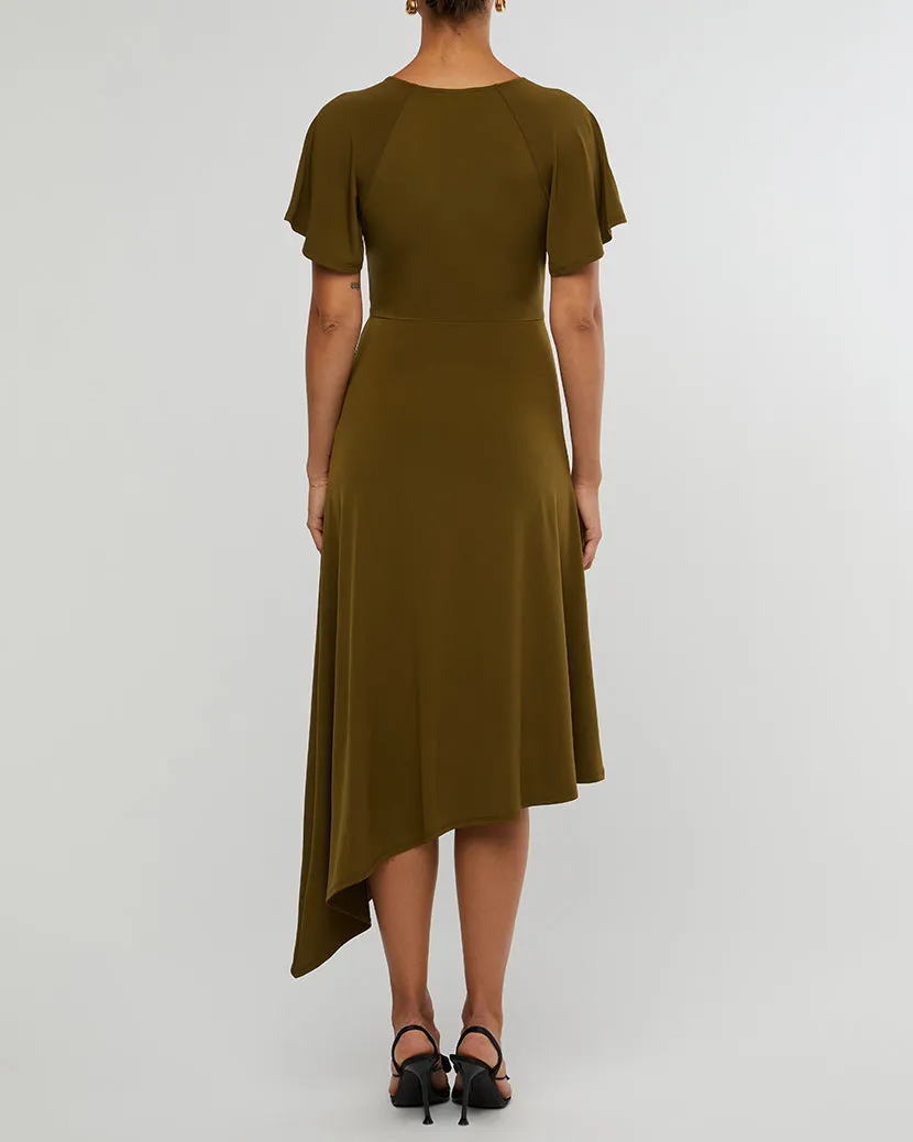 Cut Out Asymmetrical Dress sold by WeWoreWhat product image thumbnail 5