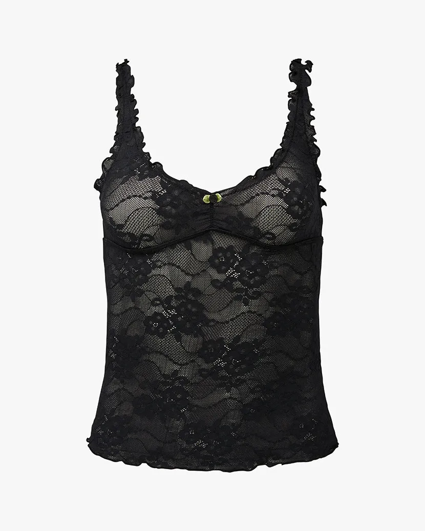 Lace Rosette Tank sold by WeWoreWhat product image thumbnail 2