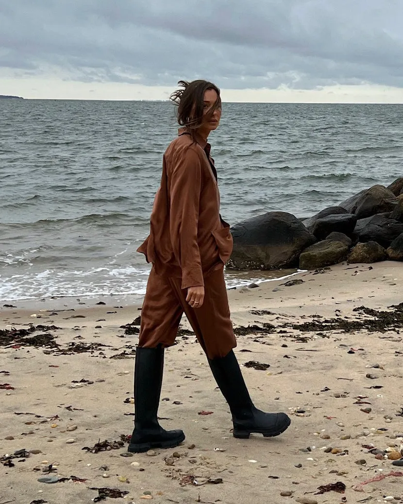 Silk Wide Leg Pant sold by WeWoreWhat product image thumbnail 3