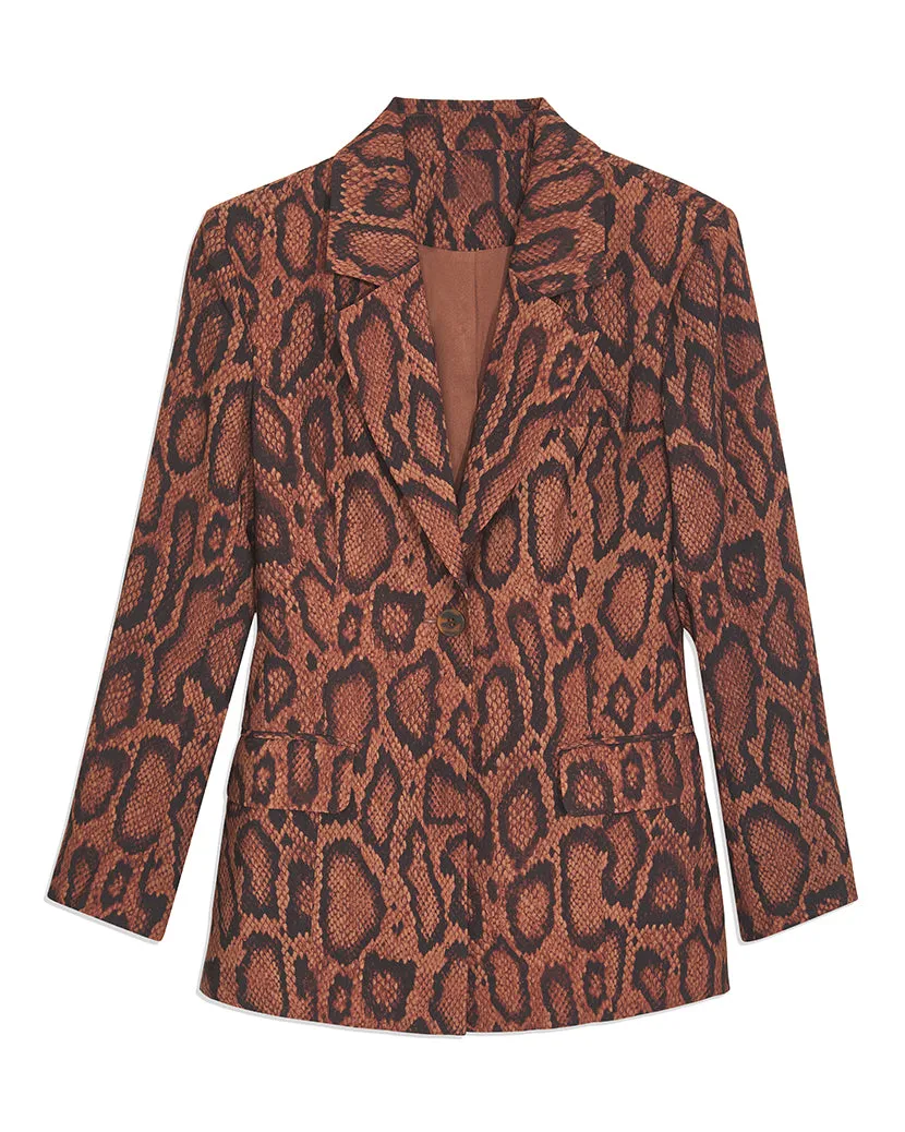 Shaped Snakeskin Blazer sold by WeWoreWhat product image thumbnail 4