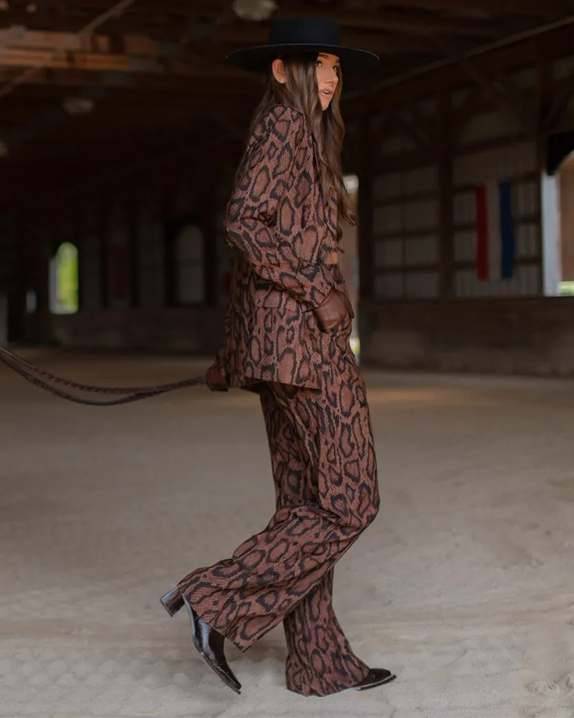 Shaped Snakeskin Blazer sold by WeWoreWhat product image thumbnail 5