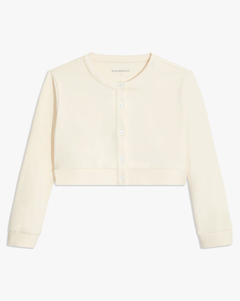 Cropped Cardigan sold by WeWoreWhat