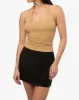 Scoop Neck Halter Tank sold by WeWoreWhat