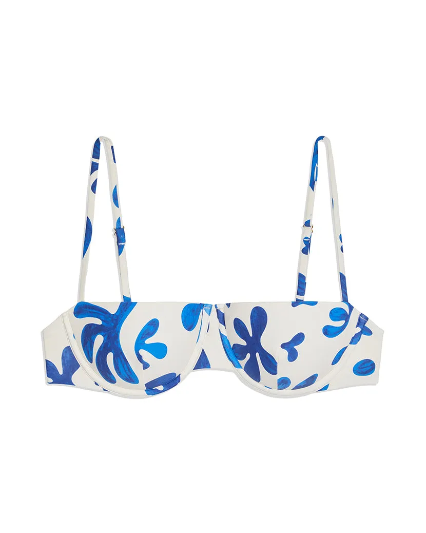 Balconette Abstract Leaves Bikini Top sold by WeWoreWhat product image thumbnail 2