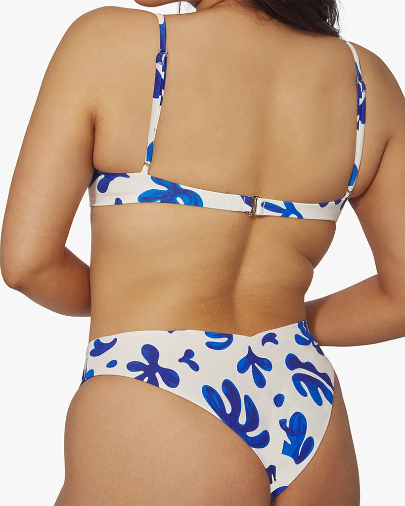 Balconette Abstract Leaves Bikini Top sold by WeWoreWhat product image thumbnail 5
