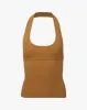 Scoop Neck Halter Tank sold by WeWoreWhat