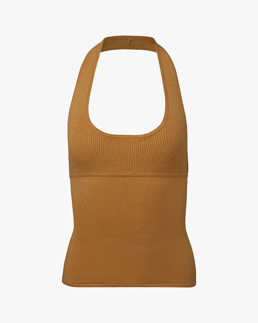 Scoop Neck Halter Tank sold by WeWoreWhat product image thumbnail 2