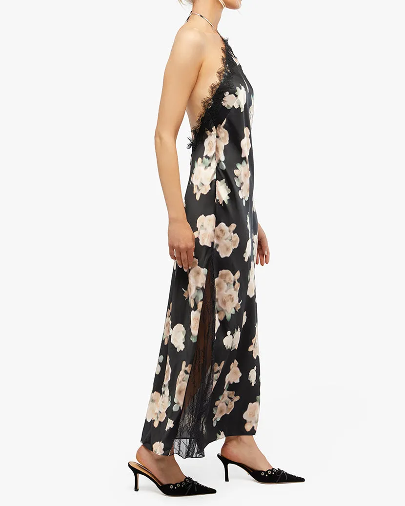 Lace Halter Maxi Dress sold by WeWoreWhat product image thumbnail 4