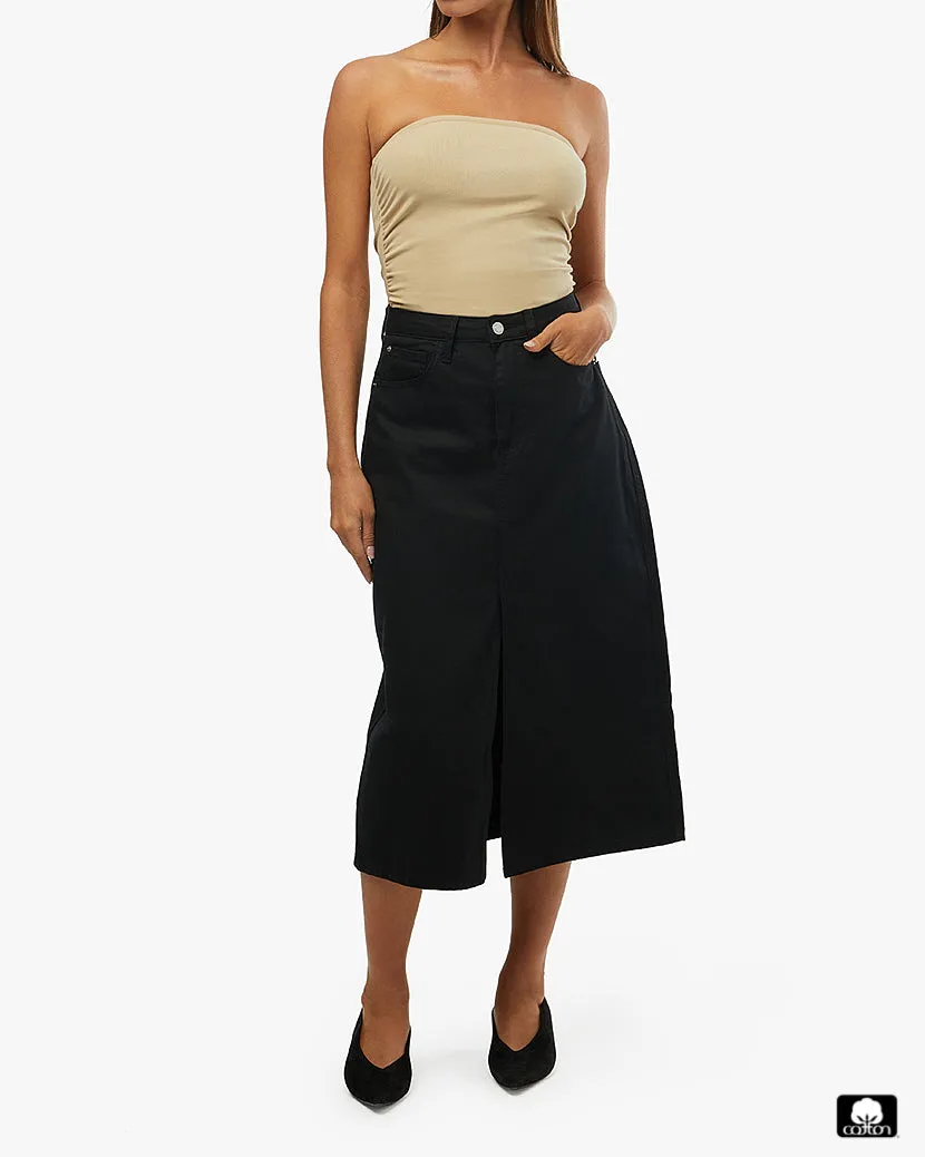 Ruched Strapless Bodysuit sold by WeWoreWhat product image thumbnail 4