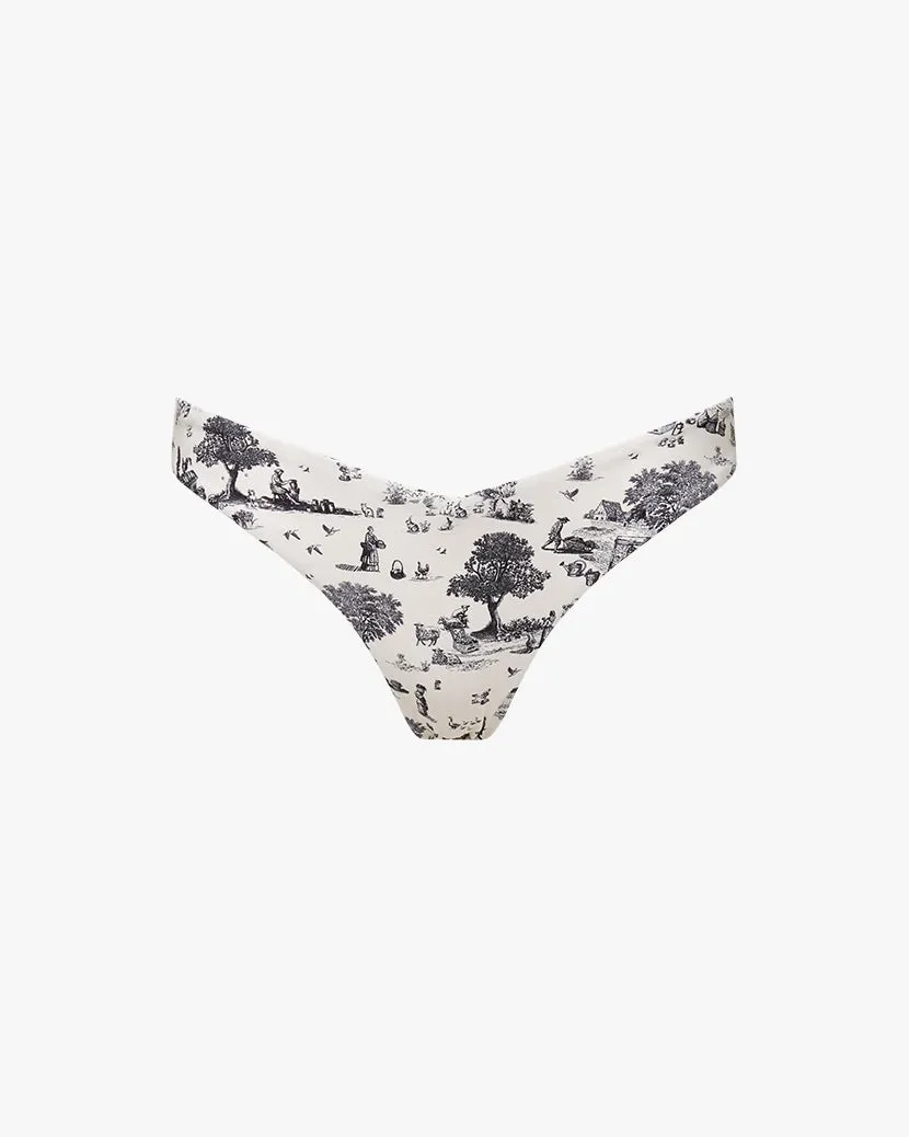 Delilah Cottage Toile Bikini Bottom sold by WeWoreWhat product image thumbnail 2