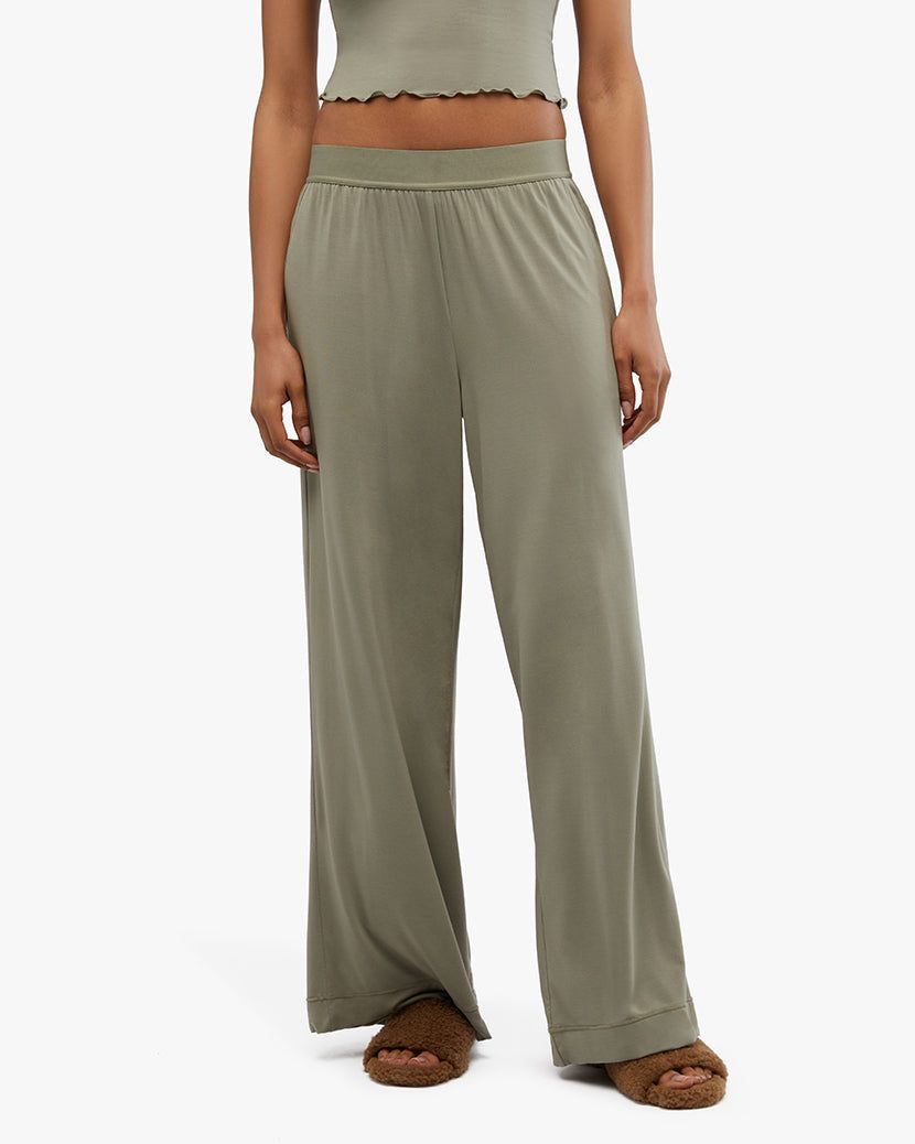 Wide Leg Modal Jersey Pant sold by WeWoreWhat product image thumbnail 4