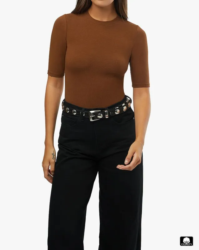 3/4" Sleeve Crew Tee sold by WeWoreWhat