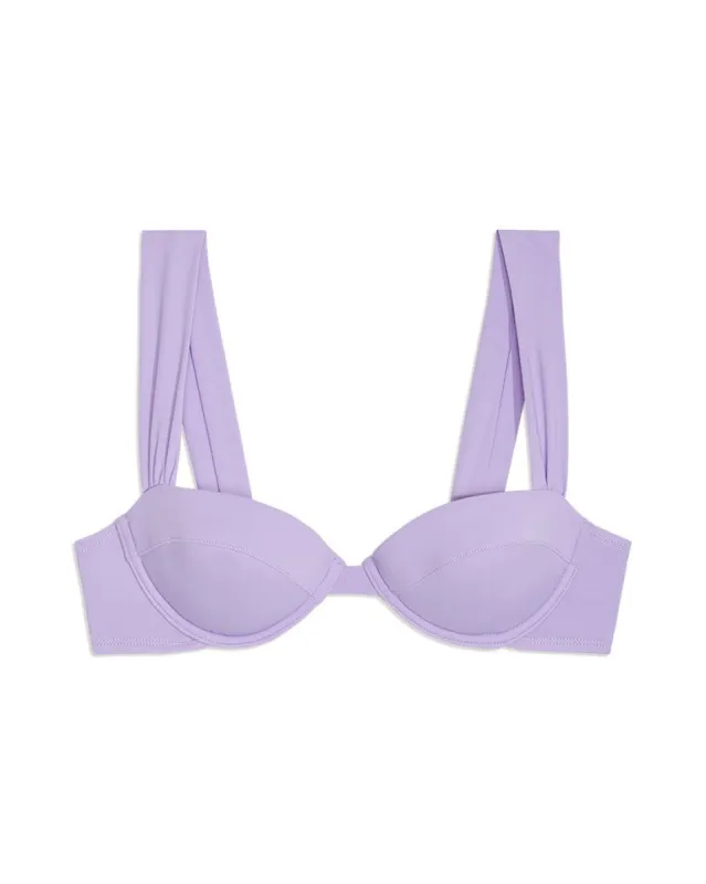 Wide Strap Tricot Underwire Bikini Top sold by WeWoreWhat