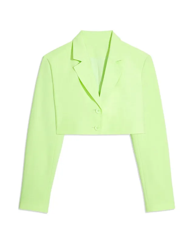 Cropped Suiting Blazer sold by WeWoreWhat