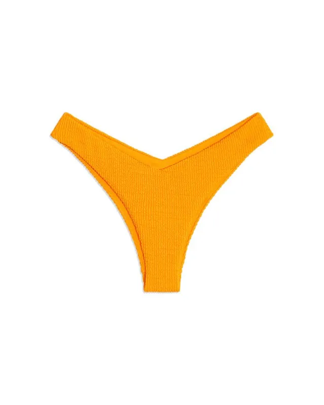 Delilah Spongie Seersucker Bikini Bottom sold by WeWoreWhat