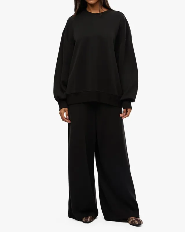 Balloon Sleeve Crew Neck Sweater sold by WeWoreWhat