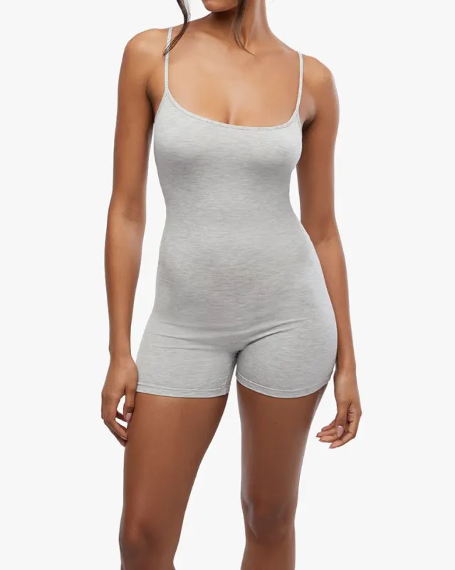 Scoop Cami Romper sold by WeWoreWhat