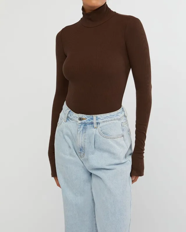 Turtle Neck Bodysuit sold by WeWoreWhat