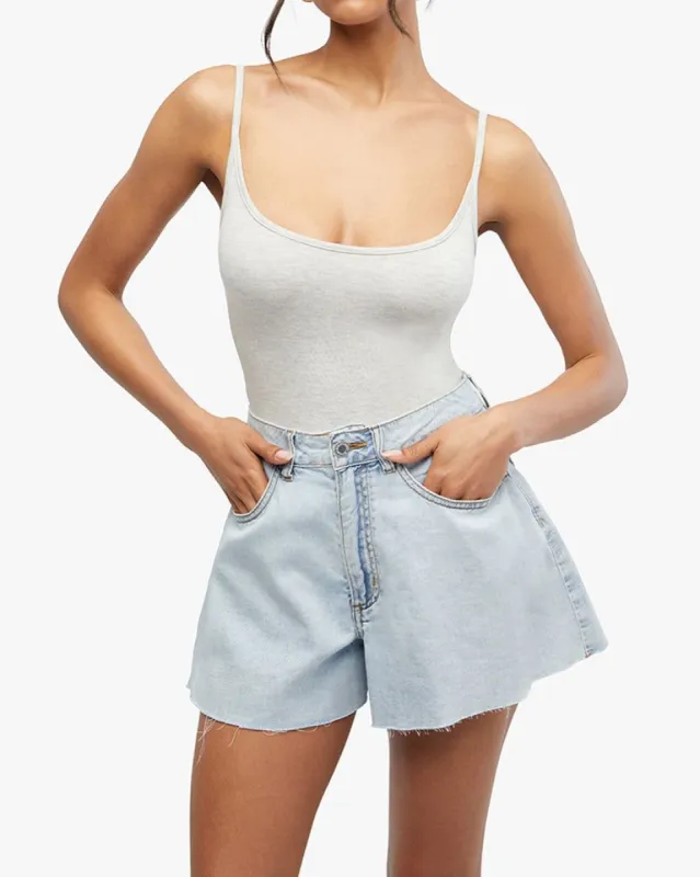 Scoop Cami Rayon Jersey Bodysuit sold by WeWoreWhat