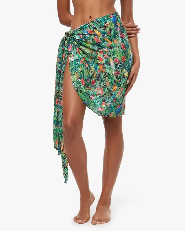 Birds of Paradise Beach Sarong sold by WeWoreWhat