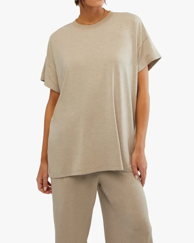 Oversized Jersey Sleep Tee sold by WeWoreWhat