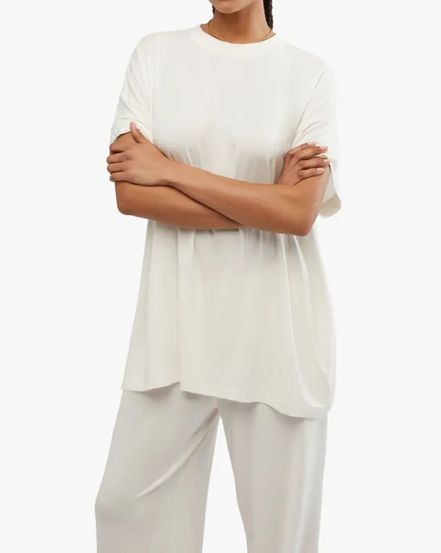 Oversized Jersey Sleep Tee sold by WeWoreWhat