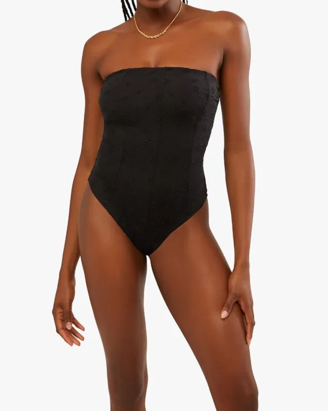 Corset Eyelet One Piece sold by WeWoreWhat